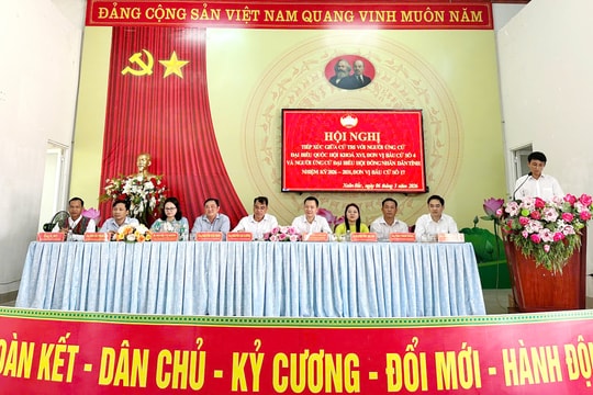 Đồng Nai: Cử tri kỳ vọng người ứng cử ĐBQH và HĐND phát huy tinh thần trách nhiệm