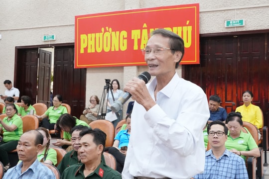TP. Hồ Chí Minh: Lan tỏa không khí ngày hội bầu cử qua hội nghị tiếp xúc cử tri