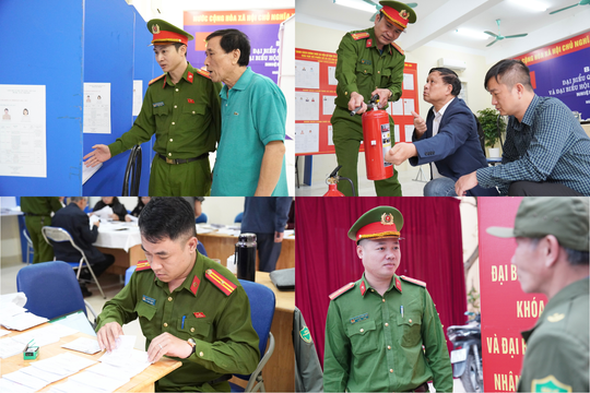 Công an phường Tây Hồ gắn bó "máu thịt" cùng Nhân dân, nâng cao tinh thần trách nhiệm hướng về ngày hội bầu cử