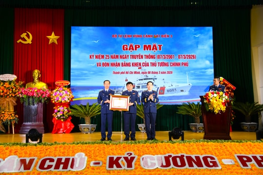 Bộ Tư lệnh Vùng Cảnh sát biển 3: 25 năm xây dựng và trưởng thành