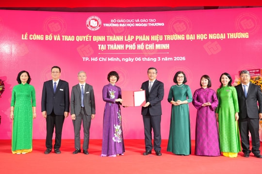 Trường Đại học Ngoại Thương thành lập phân hiệu tại TP. Hồ Chí Minh