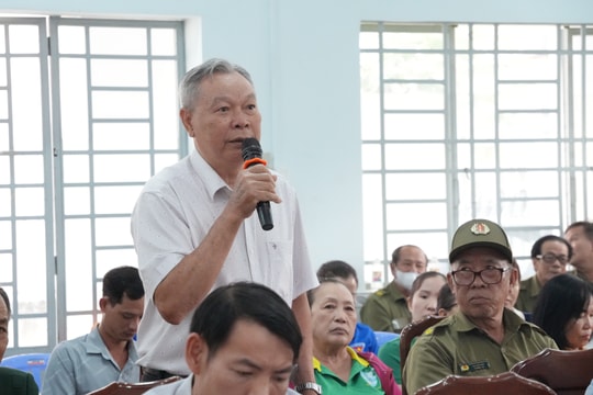 TP. Hồ Chí Minh: Cử tri phường Trung Mỹ Tây kiến nghị xây thêm trường học