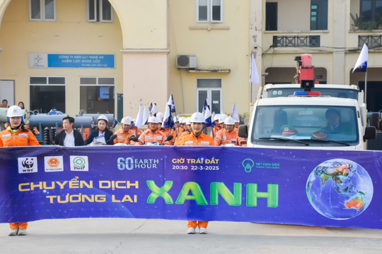 Chiến dịch Giờ Trái đất 2026: Lan tỏa thông điệp "Sáng tạo xanh - Tương lai xanh"