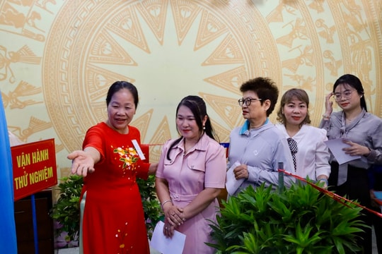TP. Hồ Chí Minh: Vận hành thử nghiệm ngày bầu cử