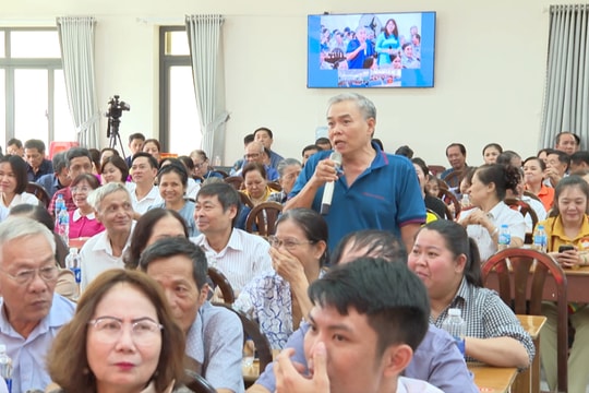 TP. Hồ Chí Minh: Cử tri 3 phường kiến nghị xử lý ô nhiễm tiếng ồn, tăng đầu tư giáo dục