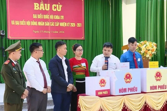 Thanh Hóa vận hành mẫu quy trình bỏ phiếu bầu cử