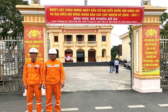 EVNNPC sẵn sàng cấp điện an toàn, ổn định cho 11.592 đơn vị bầu cử