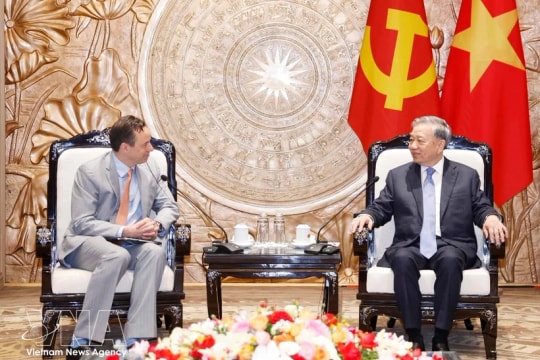 Party leader receives President and CEO of US’s GE Vernova