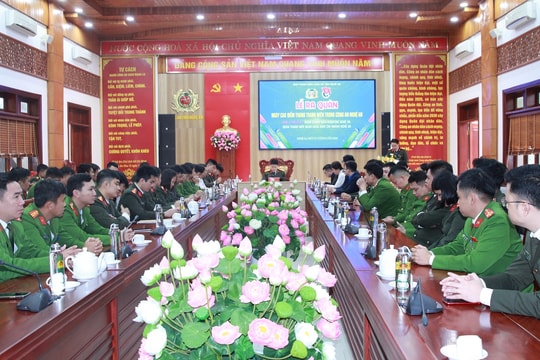 Công an Nghệ An ra quân Ngày cao điểm Tháng Thanh niên 2026