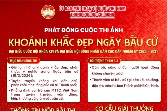 Phát động thi ảnh “Khoảnh khắc đẹp ngày bầu cử”
