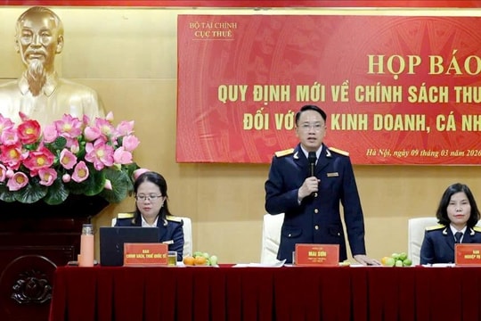 Từ ngày 10/3, ngành thuế mở đợt cao điểm 15 ngày hỗ trợ hộ kinh doanh kê khai thuế