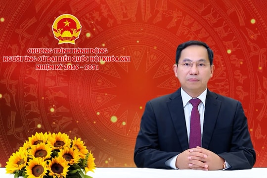 Chương trình hành động của ứng cử viên đại biểu Quốc hội Khóa XVI Lê Quang Mạnh