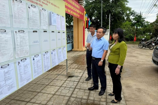 Khánh Hòa triển khai công tác chuẩn bị bầu cử theo đúng quy định