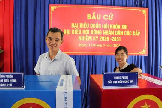 TP. Hồ Chí Minh: Vận hành thử nghiệm quy trình bầu cử tại phường Phú An