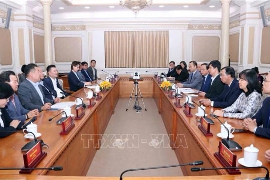 Ho Chi Minh City strengthens comprehensive friendly cooperation with RoK’s Daejeon