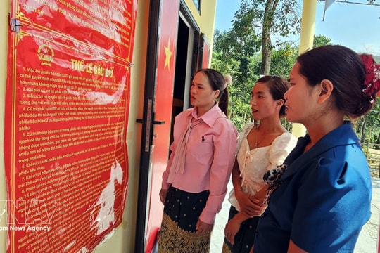 Bru–Van Kieu community in Quang Tri gear up for early voting