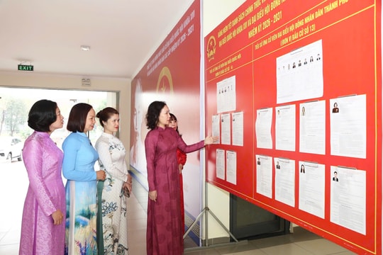 Phường Dương Nội: Chung sức, đồng lòng để ngày hội toàn dân thành công rực rỡ