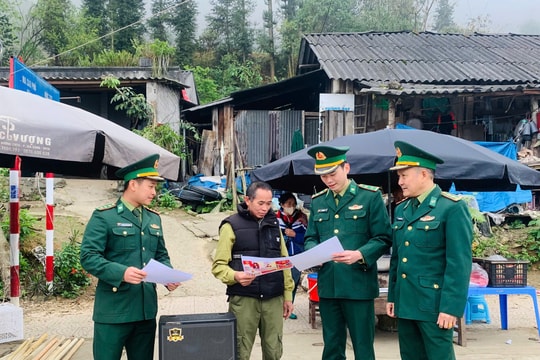 Bộ đội Biên phòng bảo đảm an ninh trật tự khu vực biên giới Việt - Trung trước thềm bầu cử