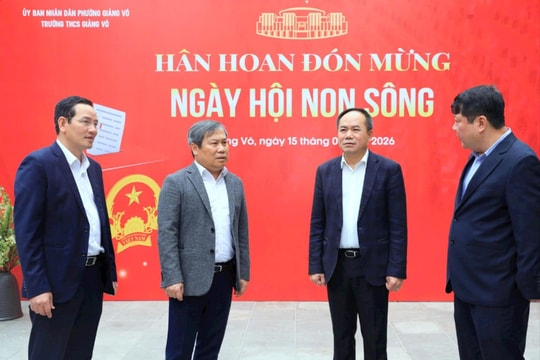 Bảo đảm công tác bầu cử dân chủ, đúng pháp luật, an toàn