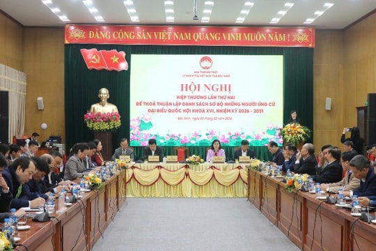 Hội nghị hiệp thương lần thứ hai đối với việc giới thiệu người ứng cử đại biểu Hội đồng nhân dân cấp tỉnh, cấp xã được tổ chức khi nào?