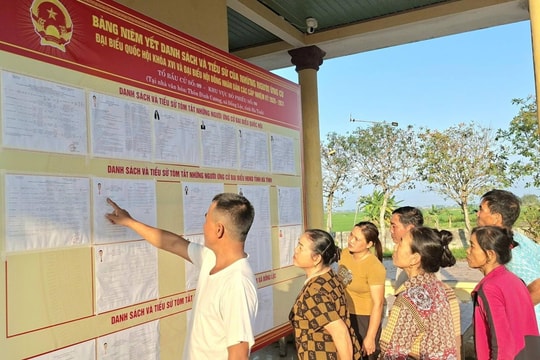 Mỗi lá phiếu sẽ góp phần định hình tương lai đất nước