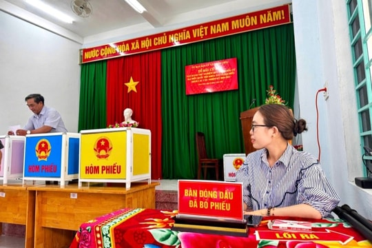 Gia Lai: Xã đảo Nhơn Châu vận hành thử nghiệm quy trình bầu cử
