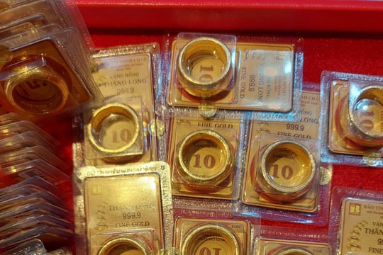 Chiều 13/3: Giá vàng giảm đồng loạt, SJC xuống còn 184,8 triệu đồng