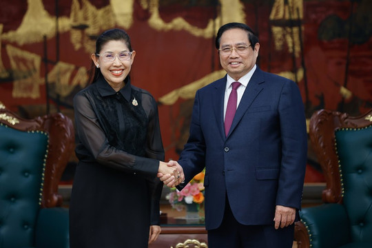 Thủ tướng Phạm Minh Chính tiếp Đại sứ Vương quốc Thái Lan