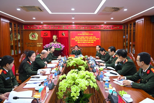 Đổi mới, nâng cao chất lượng, hiệu lực, hiệu quả công tác kiểm tra, giám sát và kỷ luật của Đảng trong Công an nhân dân