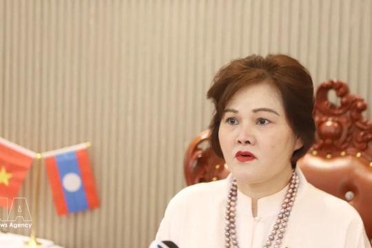 Vietnamese businesses in Laos express confidence in national political system ahead of general elections