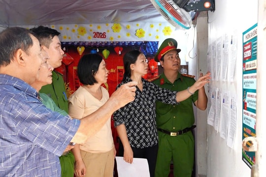Công an TP. Hồ Chí Minh siết chặt an ninh, phòng cháy chữa cháy phục vụ bầu cử
