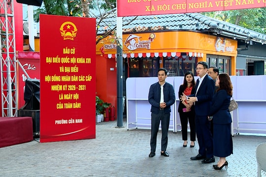 Phường Cửa Nam: Hoàn tất những khâu cuối cho ngày bầu cử