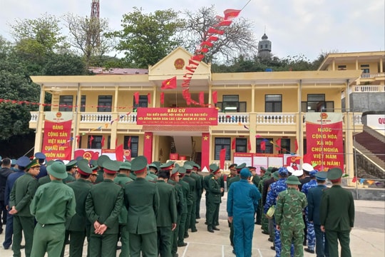 10h ngày 14/3, 93,5% cử tri đặc khu Bạch Long Vĩ đã đi bầu cử sớm
