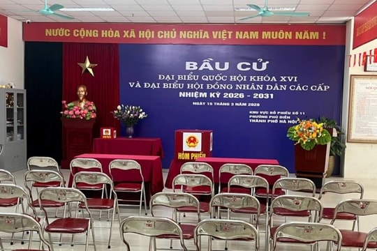 Phường Phú Diễn, TP. Hà Nội sẵn sàng cho ngày bầu cử