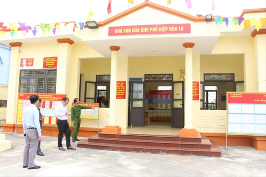 Phường Hiệp Hòa, Quảng Ninh: Sẵn sàng mọi điều kiện tốt nhất cho ngày hội của toàn dân