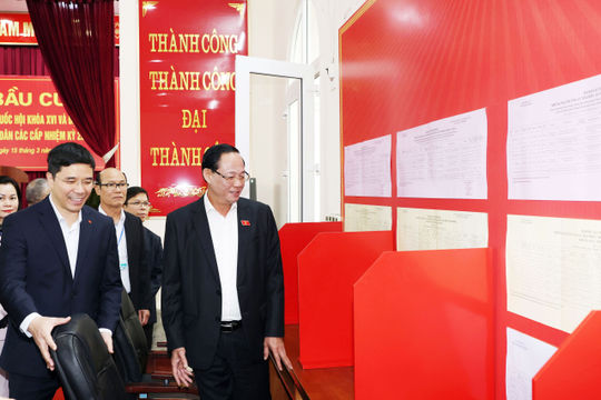 Bảo đảm ngày bầu cử diễn ra dân chủ, an toàn, đúng luật