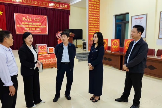 Xã Văn Hiến, Nghệ An rộn ràng trước "giờ G" của ngày bầu cử