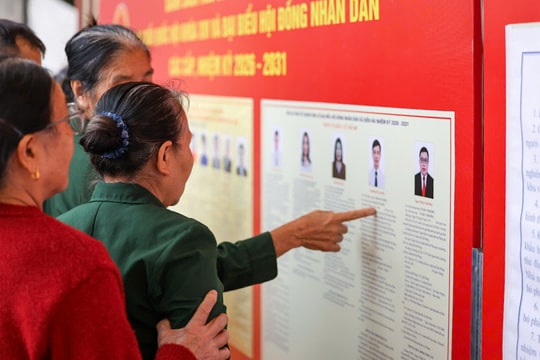 96,38% tổng số cử tri cả nước đã đi bầu cử
