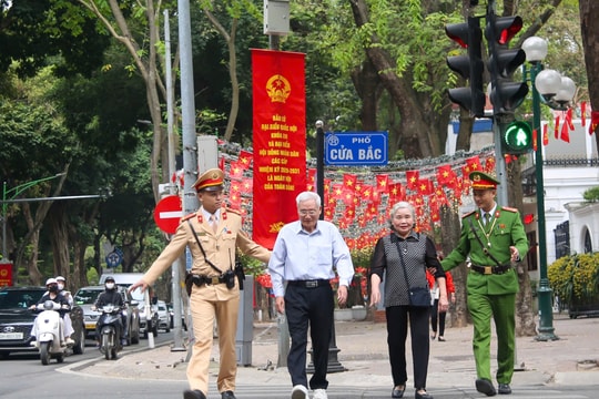 Hà Nội: Giao thông thông suốt, an toàn trong ngày bầu cử