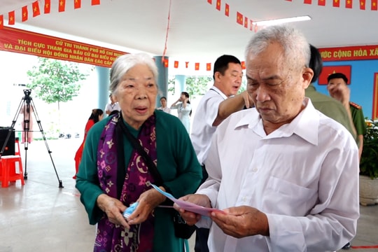 Rực rỡ sắc xuân bầu cử tại các khu vực vùng ven TP. Hồ Chí Minh