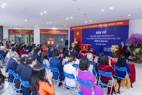 Hà Nội: Hơn 1 triệu cử tri đã tham gia bỏ phiếu bầu cử