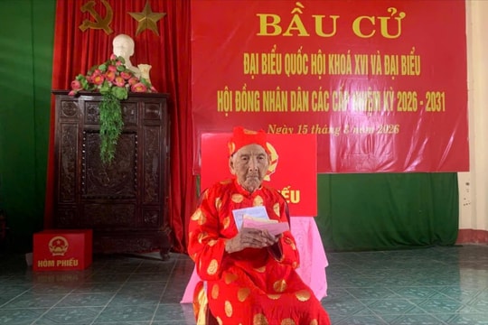 Những cử tri đặc biệt trong Ngày hội non sông