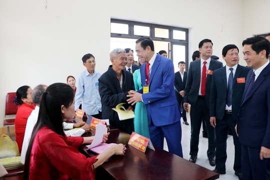 Nghệ An: Gần 89% cử tri Nghệ An tham gia bầu cử