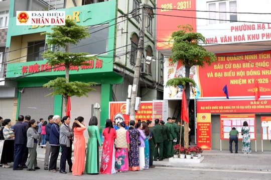 Quảng Ninh rộn ràng ngày bầu cử