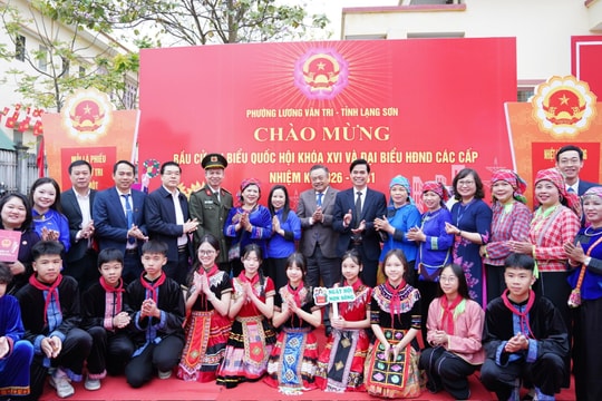 99,94% cử tri Lạng Sơn tham gia bỏ phiếu