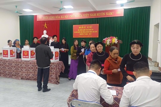 Thái Nguyên: Ngày bầu cử diễn ra an toàn, đúng quy định, cử tri tham gia đạt tỷ lệ cao