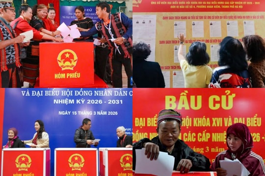 Rực rỡ “Ngày hội non sông” trên báo chí quốc tế