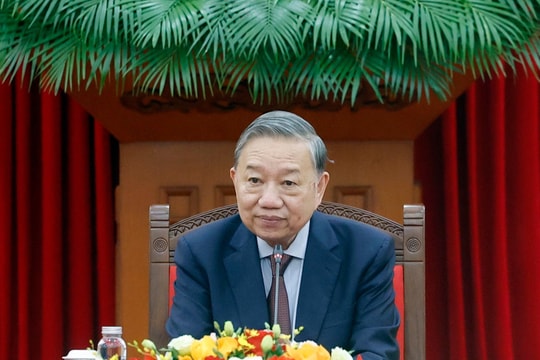Tổng Bí thư Tô Lâm tiếp các Bộ trưởng Trung Quốc nhân dịp Đối thoại chiến lược 3+3