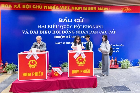 Trường Tiểu học Kim Đồng: Sau mỗi lá phiếu là niềm tin gửi lại