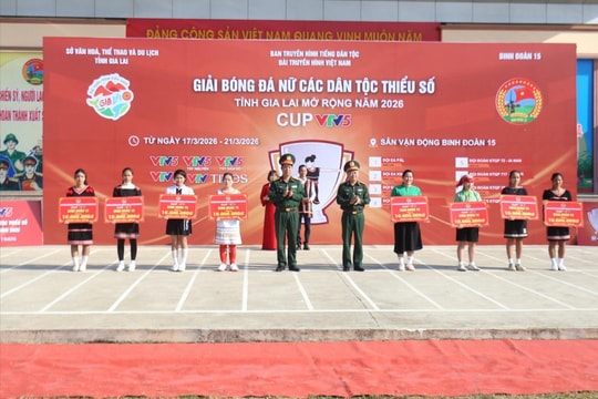 8 đội bóng đá nữ dân tộc thiểu số tranh Cúp VTV5 năm 2026
